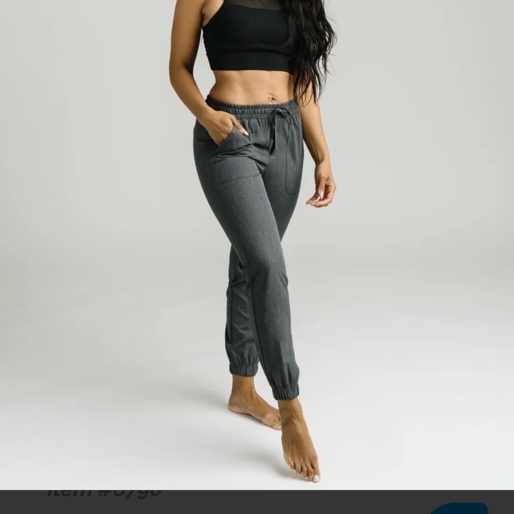Zyia charcoal boulevard joggers